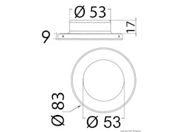 Plafoniera LED da incasso Montsarrat